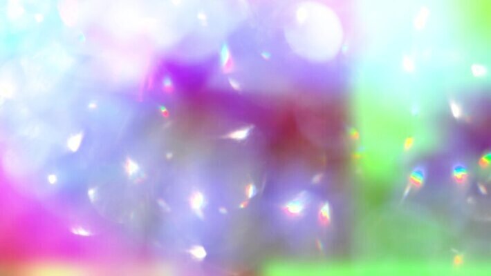 디자인 분홍색 컬러 백그라운드 패턴 모션 추상 사람없음 초록색 빛 투명 질감 회전 보케 네온 결정체 4K MOV 해외동영상 클립영상 무늬 동영상 파일형식