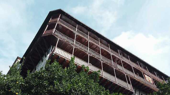 전통 기독교 종교 문화 여행 건축양식 파노라마 사람없음 건물 교회 역사 그리스 수도원 그리스인 랜드마크 러시아인 마케도니아 비잔틴 신앙심 4K MP4 해외동영상 클립영상 서양인 건축물 건축 유럽 종교건축 촬영기법 동영상 제국 파일형식 남유럽