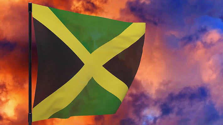 배너 물결 하늘 불 바람 사람없음 빨간색 일몰 깃발 연기 깃대 봉 위기 자메이카 재앙 전국 4K MOV 해외동영상 클립영상 자연요소 컬러 북아메리카 날씨 노을 동영상 파일형식