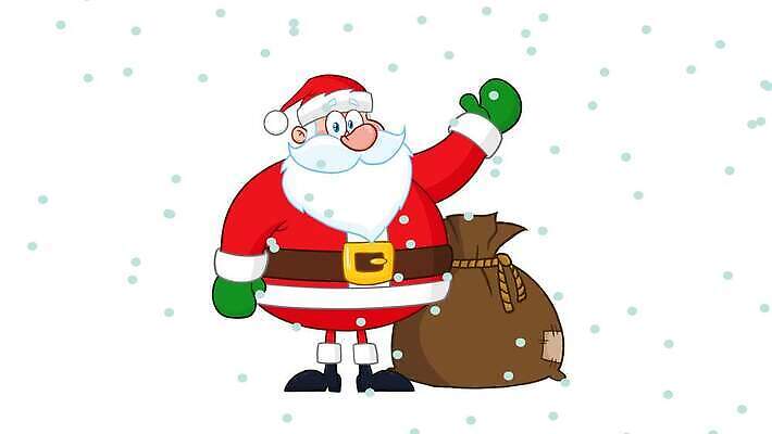 캐릭터 모자 전통 계절 남자 행복 물결 백그라운드 크리스마스 겨울 가방 모션 휴가 새로움 수염 선물 사람 이벤트 사람없음 그래픽 장식 산타클로스 기쁨 축하 인사 12월 만화 연도 심볼 활기 애니메이션 노엘 마스코트 크리스마스이브 클라우스 4K MOV 해외동영상 클립영상 잡화 기념일 감정 컨셉 예절 날짜 동영상 파일형식