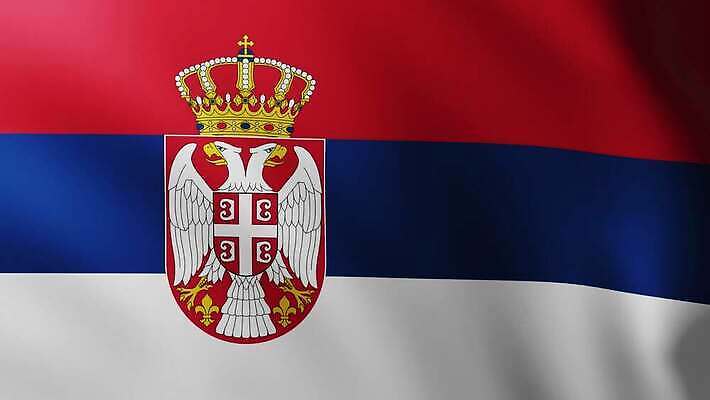 유럽 스포츠 파도 조각 날리기 바람 사람없음 빨간색 파란색 빛 노란색 3D 흰색 깃발 주름 심볼 쇼 발견 구김 세르비아 전국 처음 4K MP4 해외동영상 클립영상 자연요소 나라 바다 컬러 모션 날씨 디지털합성 동영상 파일형식