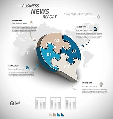 EPS 해외이미지 템플릿 디자인 백그라운드 일러스트 비즈니스 통신 통계 사람없음 그래픽 컬러풀 자료 인포그래픽 정보 네트워크 분석 보고서 레이아웃 문서 단계 엘리먼트 인터페이스 인터랙티브 해외202004 해외일러스트 컬러 컨셉 파일형식 벡터