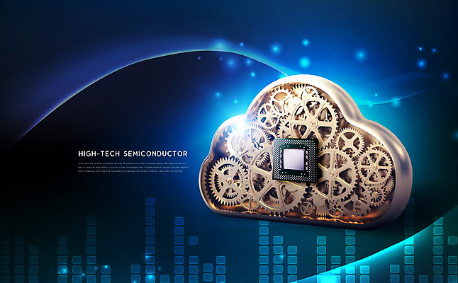 PSD 편집이미지 기술 정보기술 사람없음 컬러풀 하이테크 반도체 구름모양 반도체산업 IT산업 반도체칩 카피스페이스 이미지편집 모양 산업 컬러 공백 메모리칩 파일형식 구름_자연