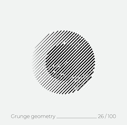 EPS 해외이미지 디자인 패턴 일러스트 추상 미술 사람없음 검은색 원형 질감 빗금 해외202004 해외일러스트 도형 컬러 무늬 문화예술 대각선 파일형식 벡터