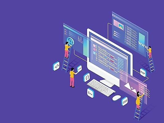 EPS 해외이미지 무료이미지 캐릭터 디자인 여자 남자 컨셉 일러스트 비즈니스 사다리 여러명 성인 사람없음 컴퓨터 3D 모니터 보라색 자료 인포그래픽 네트워크 암호 분석 검색 분석가 소셜미디어 소프트웨어 코딩 해외202004 해외일러스트 일러캐릭터 직업 컬러 다수 사람 전자제품 도구 디지털합성 컴퓨터교육 파일형식 벡터 무료콘텐츠