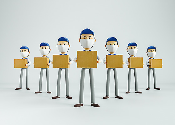 PSD 편집 편집이미지 캐릭터 남자 백그라운드 3D캐릭터 여러명 성인 상자 3D소스 3D 회색 택배기사 배송 디지털합성 오브젝트 택배 택배상자 성인남자만 편집소스 편집3D 컬러 다수 사람 운송업 배달원 남자만 성인만 파일형식