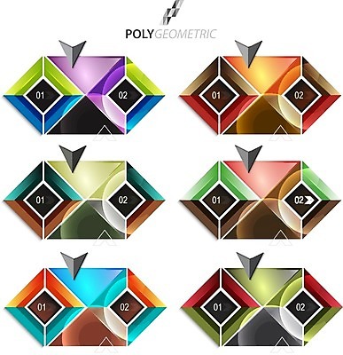 EPS 해외이미지 모양 디자인 백그라운드 무늬 일러스트 사람없음 그래픽 컬러풀 사각형 인포그래픽 레이아웃 엘리먼트 지오메트릭 해외202004 해외일러스트 도형 컬러 파일형식 벡터