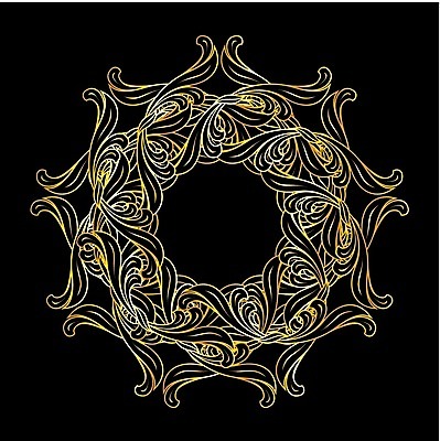 EPS 해외이미지 디자인 꽃 백그라운드 잎 꽃무늬 패턴 곡선 일러스트 추상 프레임 미술 사람없음 그래픽 장식 검은색 희망 화려 우아함 묘사 공상 대칭 아라베스크 엘리먼트 스타일 해외202004 해외일러스트 식물 감정 선 컬러 컨셉 무늬 문화예술 파일형식 벡터