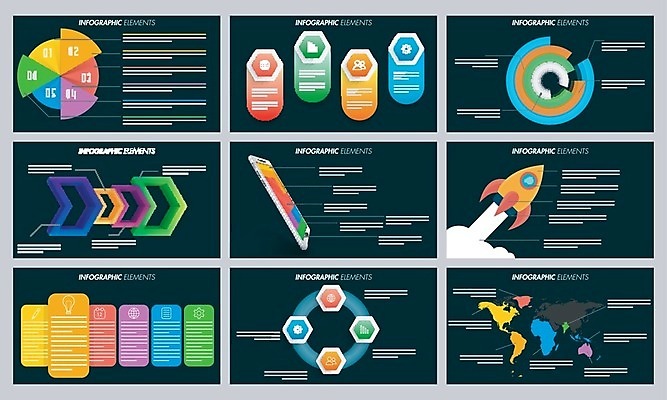 EPS 해외이미지 템플릿 디자인 산업 리플렛 백그라운드 일러스트 회사 비즈니스 통계 그래프 팜플렛 사람없음 스마트폰 컬러풀 인포그래픽 로켓 문서 창업 마케팅 목록 해외202004 해외일러스트 컬러 핸드폰 스마트기기 자영업 파일형식 벡터