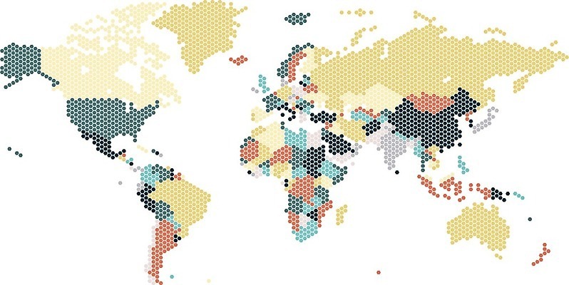 EPS 해외이미지 클립아트 모양 디자인 유럽 아시아 지구 백그라운드 세계지도 지도 패턴 일러스트 아프리카 추상 그래픽 빨간색 파란색 세계 글로벌 갈색 지구본 미국 타일 육각형 북쪽 포인트 지리 폴리곤 해외202004 해외일러스트 도형 나라 컬러 북아메리카 무늬 금융 방향 파일형식 벡터