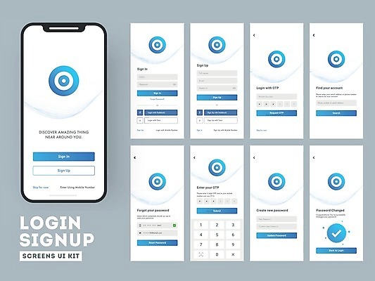 EPS 해외이미지 템플릿 직업 인터넷 일러스트 비즈니스 모바일 안전 사람없음 스마트폰 디지털 스크린 웹 과학기술 암호 어플리케이션 보호 서비스 레이아웃 보안 페이지 시스템 온라인 전자상거래 UI 계좌 로그인 소셜미디어 소프트웨어 인터페이스 터치스크린 목업 와이어프레임 해외202004 해외일러스트 컨셉 기술 금융 핸드폰 스마트기기 파일형식 벡터
