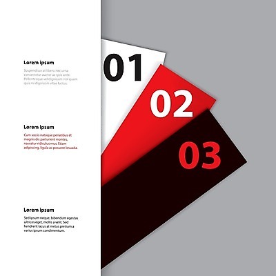 EPS 해외이미지 백그라운드 일러스트 텍스트 그림자 사람없음 빨간색 컬러풀 숫자 꼬리표 라벨 검은색 인포그래픽 시원함 심플 그라데이션 해외202004 해외일러스트 문자 컬러 프레임 파일형식 벡터