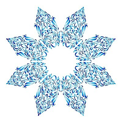 EPS 해외이미지 모양 디자인 실루엣 겨울 꽃무늬 패턴 일러스트 추상 사람없음 장식 파란색 축제 축하 눈송이 화려 고급 우아함 눈꽃무늬 엘리먼트 해외202004 해외일러스트 계절 꽃 컬러 컨셉 무늬 눈꽃 눈_날씨 촬영기법 파일형식 벡터