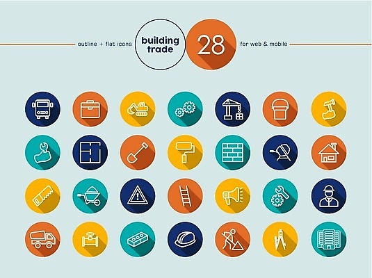 EPS 해외이미지 디자인 산업 일러스트 비즈니스 공장 모바일 노동자 경고 사람 건물 그래픽 세트 컬러풀 유행 웹 페인트 장비 공구 업무 엔지니어 플랫 어플리케이션 계획 망치 건축가 불도저 수집 삽 목수 심볼 기중기 시멘트 트랙터 짐차 UI 엘리먼트 콘크리트 해외202004 해외일러스트 직업 건축물 컬러 컨셉 인터넷 공업 자동차 도구 작업 중장비 기술자 농기계 특수차량 파일형식 벡터