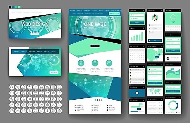 EPS 해외이미지 템플릿 디자인 지구 세계지도 지도 인터넷 일러스트 비즈니스 통신 사람없음 그래픽 초록색 파란색 세트 세계 지구본 웹 인포그래픽 플랫 땅 메뉴 레이아웃 보케 페이지 UI 인터페이스 해외202004 해외일러스트 컬러 파일형식 벡터