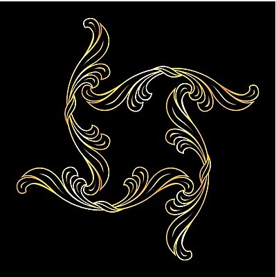 EPS 해외이미지 디자인 꽃 백그라운드 잎 꽃무늬 패턴 곡선 일러스트 추상 미술 사람없음 그래픽 장식 검은색 희망 화려 우아함 묘사 공상 대칭 아라베스크 엘리먼트 스타일 해외202004 해외일러스트 식물 감정 선 컬러 컨셉 무늬 문화예술 파일형식 벡터