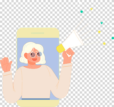 편집 편집이미지 여자 노년 할머니 한명 웃음 들기 누끼 상반신 스마트폰 선글라스 확성기 꽃가루 PNG 노인여자한명만 편집소스 인플루언서 액티브시니어 1 안경 모션 표정 사람 성인 실버라이프 핸드폰 스마트기기 가루 여자한명만 노인여자만 파일형식 유명인