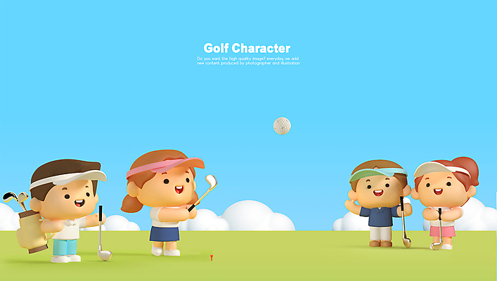 전신 PSD 편집 편집이미지 여자 남자 골프 필드 골프공 3D캐릭터 서기 들기 여러명 성인 3D 골프채 골퍼 스윙 골프가방 구경 디지털합성 성인만 편집소스 골프캐릭터 월간캐릭터 편집3D 캐릭터 포즈 다수 가방 공 모션 운동선수 골프용품 사람 구기 파일형식