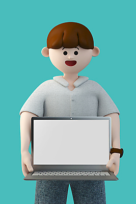 PSD 편집 편집이미지 남자 프레임 3D캐릭터 한명 들기 상반신 성인 노트북 3D 비즈니스맨 디지털합성 보여주기 성인남자한명만 편집소스 월간캐릭터 제이크 편집3D 캐릭터 1 비즈니스 모션 사람 전자제품 직장인 남자한명만 성인남자만 파일형식