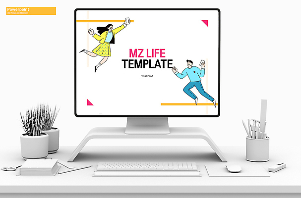 전신 템플릿 라이프스타일 여자 남자 비즈니스 그래프 들기 성인 두명 스마트폰 세트 주황색 PPT 프레젠테이션 문서템플릿 성인만 애니형PPT 9P MZ세대 이미지템플릿 컬러 모션 사람 생활 핸드폰 스마트기기 세대 파일형식
