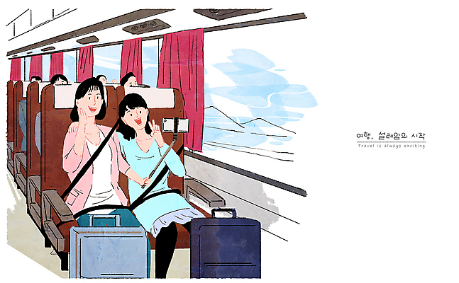 전신 PSD 여자 남자 행복 여행 가방 일러스트 휴가 들기 앉기 여러명 상반신 성인 친구 캐리어 희망 셀프카메라 즐거움 고속버스 국내여행 설렘 셀카봉 성인만 국내일러스트 잡화 감정 다수 관계 모션 버스 사람 여행가방 사진촬영 파일형식