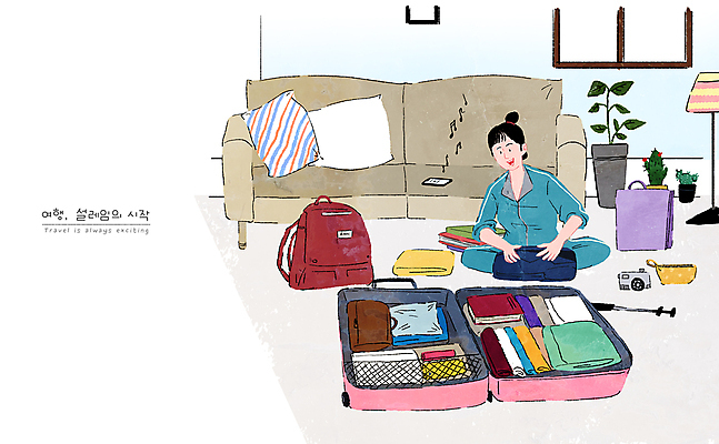 전신 PSD 옷 여자 화분 여행 가방 음표 일러스트 휴가 전등 한명 앉기 성인 스마트폰 소파 카메라 캐리어 여행가방 짐 즐거움 준비 정리 짐싸기 설렘 셀카봉 성인여자한명만 국내일러스트 1 기호 잡화 감정 음악 의자 모션 조명 사람 전자제품 핸드폰 스마트기기 여자한명만 성인여자만 파일형식