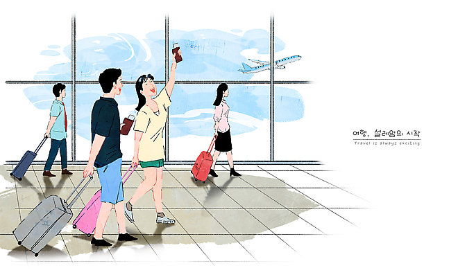 전신 PSD 구름 부부 커플 여자 남자 행복 해외여행 여행 가방 일러스트 휴가 비행기 들기 여러명 성인 캐리어 희망 신혼여행 공항 즐거움 여권 설렘 출국 성인만 입국 국내일러스트 자연요소 해외 잡화 감정 다수 결혼 관계 항공교통 교통시설 모션 대중교통 사람 여행가방 파일형식
