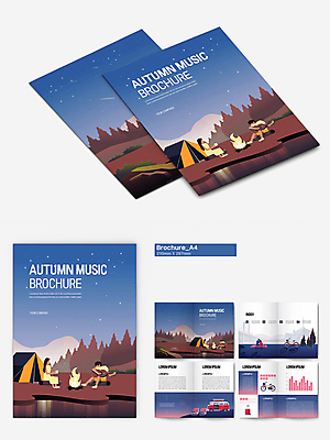 전신 템플릿 여자 남자 음악 리플렛 연주 데이트 산 텐트 앉기 팜플렛 여러명 성인 파란색 갈색 캐리어 자전거 캠핑 가을 기타 모닥불 캠핑카 음악축제 성인만 인디자인 INDD 이미지템플릿 계절 컬러 다수 모션 자동차 불 현악기 레저 문화예술 캠핑도구 사람 여행가방 바이크 축제 파일형식