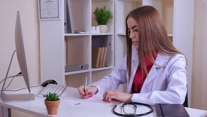 백인 직업 여자 행복 백그라운드 청진기 건강 병원 한명 미소 사람 앉기 성인 컴퓨터 약 의사 코트 흰색 기록 업무 작업 자신감 책상 처방 레시피 영수증 보험 돌봄 심장병 정신과의사 진실 4K MOV 해외동영상 클립영상 서양인 1 감정 컬러 가구 의학 의료기기 모션 표정 금융 전자제품 외투 의료진 질병 동영상 파일형식