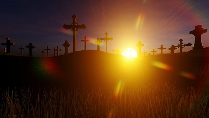 공원 기독교 여행 백그라운드 십자가 건축양식 휴식 풍경 사람없음 야외 초록색 평화 어둠 황혼 바위 죽음 무덤 역사 파편 신비 묘사 장면 광택 공상 기념물 까마귀 천연기념물 장례 고딕 그런지 랜드마크 옛날 오싹 4K MOV 해외동영상 클립영상 공공시설 건축 종교 컬러 컨셉 조류 일몰 돌_바위 동영상 파일형식