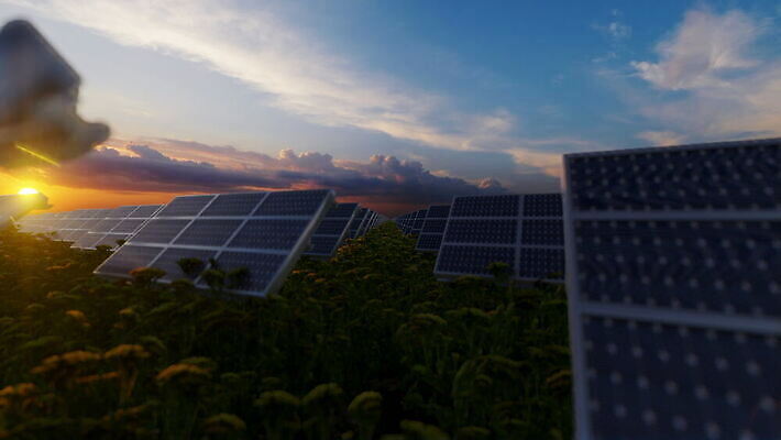 식물 산업 비즈니스 자연 하늘 세포 풍경 사람없음 초록색 파란색 햇빛 태양 농장 일출 환경 힘 일몰 재활용 장비 발전소 에너지 판넬 그린에너지 역 생태계 하이테크 태양에너지 집열판 세대 유지 내추럴 혁명 생태학 공급 4K 타임랩스 MOV 해외동영상 클립영상 자연요소 교육 컬러 컨셉 농업 교통시설 기술 촬영기법 노을 친환경 동영상 파일형식