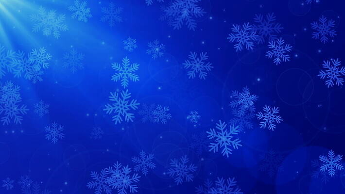 백그라운드 크리스마스 겨울 휴가 사람없음 파란색 빛 눈송이 마법 더스트파티클 4K MOV 해외동영상 클립영상 계절 기념일 컬러 눈_날씨 동영상 파일형식
