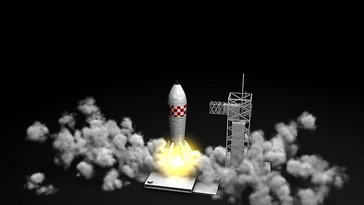 여행 백그라운드 불꽃 사람없음 3D 우주 로켓 연기 역 폭발 미사일 만화 시작 복고 애니메이션 패드 원자력 연소 HD MOV 해외동영상 클립영상 교통시설 불 에너지 디지털합성 동영상 파일형식