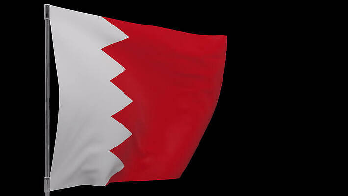 배너 물결 사람없음 깃발 깃대 봉 애국심 바레인 전국 4K MOV 해외동영상 클립영상 중동 동영상 파일형식