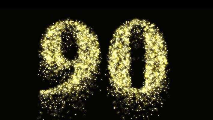 기념일 컨셉 불 불꽃 기념 폭죽 불꽃놀이 사람없음 빛 반짝임 숫자 검은색 에너지 축하 생일 황금 야간 네온 애니메이션 동영상 빛망울 연소 4K MOV 해외동영상 클립영상 자연요소 문자 컬러 모션 놀이 이벤트 파일형식