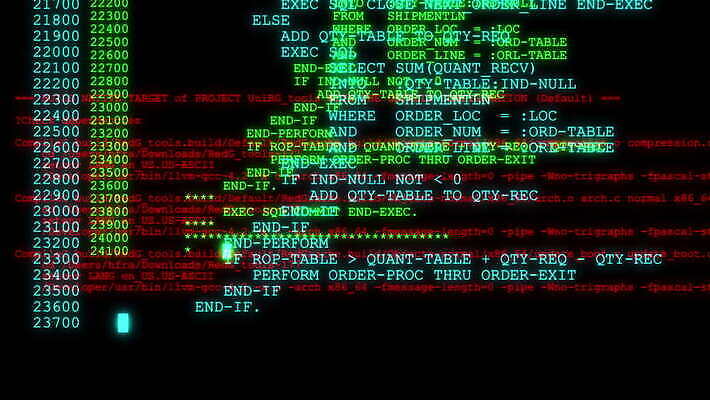 줄 백그라운드 비즈니스 텍스트 추상 사람없음 가로 초록색 컴퓨터 디지털 스크린 모니터 검은색 웹 정보 타이핑 네트워크 바이러스 암호 사이버 보안 온라인 공학 해킹 해커 광 멍청이 소프트웨어 이진법 터미널 프로그래밍 프로그램 코딩 4K MOV 해외동영상 클립영상 교육 컬러 무늬 인터넷 안전 전자제품 작업 수학 범죄 동영상 개발 컴퓨터교육 파일형식