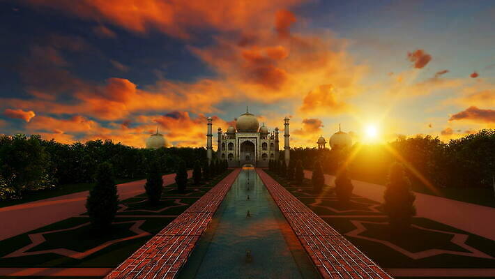 나무 전통 아시아 종교 여행 건축양식 휴가 사람없음 야외 관광지 도시풍경 탑 황혼 궁전 무덤 역사 모스크 명승지 아그라 4K MOV 해외동영상 클립영상 식물 건축물 건축 나라 고건축 풍경 일몰 도시 이슬람교 동영상 파일형식