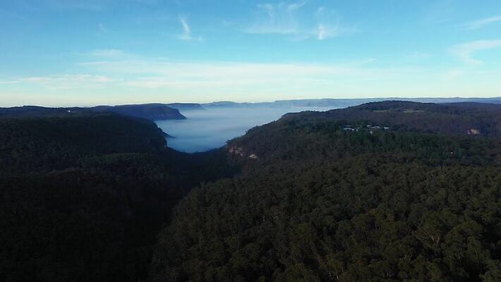 나무 구름 계절 여행 자연 날씨 산 안테나 풍경 사람없음 야외 초록색 파란색 여행객 환경 계곡 추위 안개 흰색 호주 숲 땅 머리위 동영상 흐림 드론 내려보기 4K MP4 해외동영상 클립영상 자연요소 식물 컬러 통신 모션 사람 오세아니아 생태계 파일형식