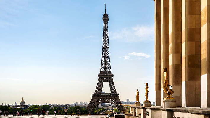 전통문화 조각 여행 건축양식 하늘 사람없음 야외 관광지 조각상 프랑스 도시 랜드마크 파리(프랑스) 4K 타임랩스 MOV 해외동영상 클립영상 전통 건축 유럽 문화 촬영기법 조형물 동영상 파일형식