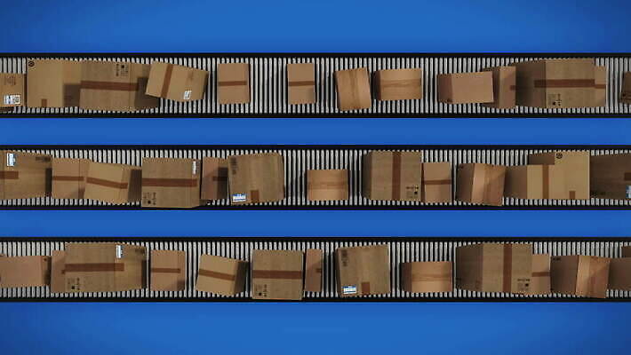 산업 종이 선 비즈니스 포장 공장 교통시설 모션 사람없음 상자 3D 기계 화물 벨트 제조 상품 주식 컨테이너 창고 서비스 패키지 수납 판지 분배 수입 컨베어밸트 비어있는 MOV 해외동영상 클립영상 잡화 교통 공업 금융 운송업 디지털합성 시설 동영상 파일형식