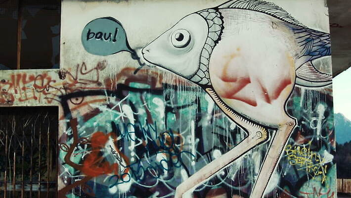 동물 디자인 외관 포스터 문화 벽 백그라운드 패턴 텍스트 벽지 추상 벽돌 거리 힙합 어류 미술 사람없음 건물 그래픽 장식 컬러풀 페인트 기록 도시 오픈 그래피티 무서움 편지 심볼 그림 시멘트 분무기 지하 교외 그런지 에어로졸 스타일 MOV 해외동영상 클립영상 건축물 감정 음악 컬러 무늬 문화예술 수중동물 낙서 동영상 파일형식