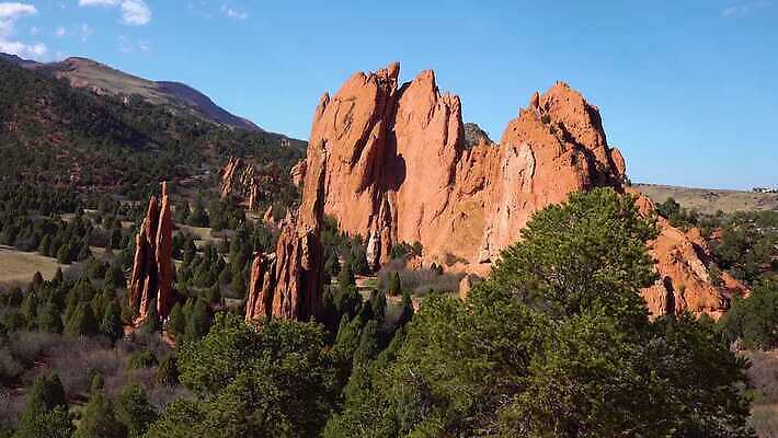 공원 여행 백그라운드 오렌지 자연 하늘 산 풍경 사람없음 빨간색 정원 미국 봄 숲 내추럴 랜드마크 전국 지질 지질학 콜로라도 4K MP4 해외동영상 클립영상 계절 공공시설 교육 컬러 북아메리카 과일 생태계 동영상 파일형식