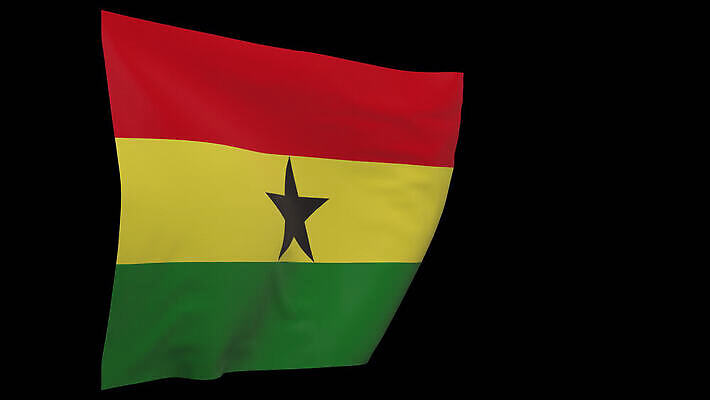 배너 물결 사람없음 깃발 애국심 가나 전국 4K MOV 해외동영상 클립영상 동영상 파일형식 서아프리카