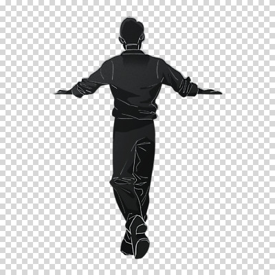 전신 편집 편집이미지 남자 실루엣 팔벌리기 한명 서기 누끼 성인 검은색 비즈니스맨 PNG 성인남자한명만 편집소스 1 컬러 비즈니스 모션 촬영기법 사람 직장인 남자한명만 성인남자만 파일형식