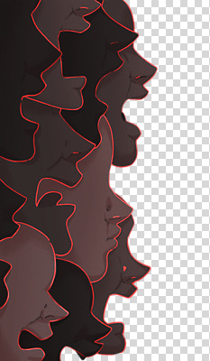 편집 편집이미지 얼굴 누끼 사람 여러명 신체부위 외침 분노 군중 PNG 비난 얼굴없음 편집소스 감정 다수 소리 파일형식