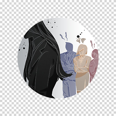 편집 편집이미지 여자 남자 실루엣 누끼 여러명 상반신 성인 팔짱 비즈니스맨 비즈니스우먼 학대 PNG 뒷담화 따돌림 왕따 얼굴없음 성인만 편집소스 직장내괴롭힘 다수 비즈니스 모션 촬영기법 사람 직장인 사회이슈 험담 파일형식