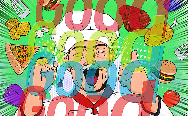 PSD 노년 남자 일러스트 피망 피자 스테이크 한명 웃음 상반신 초록색 주방장 요리사 치킨 주먹 기쁨 햄버거 유머 사과 흥분 팝아트 따봉 굿 GOOD 좋음 노인남자한명만 국내일러스트 직업 1 감정 컬러 컨셉 채소 과일 모션 패스트푸드 서양음식 표정 사람 성인 최고 그림 닭고기요리 남자한명만 노인남자만 파일형식