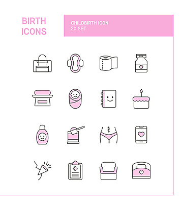 아이콘 분홍색 자국 폭죽 신체부위 스마트폰 케이크 침대 축하 아기 신생아 허리 라인아이콘 로션 골반 분유 두루마리화장지 베이비로션 산모수첩 생리대 진료기록부 2D아이콘 AI파일 컬러 가구 컨셉 디저트 사람 핸드폰 스마트기기 다이어리 화장품 진료 아기용품 화장지 여성용품 파일형식 벡터