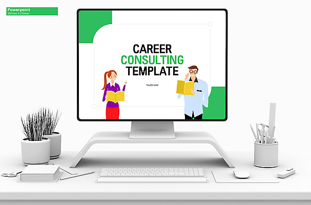 템플릿 여자 남자 비즈니스 그래프 들기 상반신 성인 두명 책 초록색 세트 흰색 PPT 프레젠테이션 문서템플릿 컨설턴트 상담 진로 진학 성인만 안경낌 애니형PPT 9P 이미지템플릿 교육 안경 컬러 모션 사람 전문직 파일형식