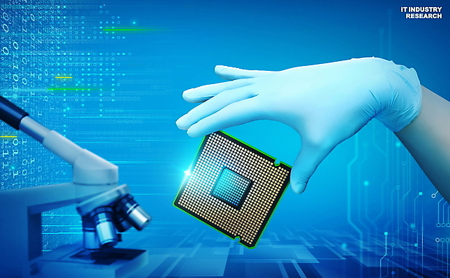 PSD 편집이미지 손 산업 장갑 기술 현미경 실험 정보기술 들기 신체부위 파란색 회로판 연구원 반도체 이미지편집 직업 잡화 컬러 모션 실험기구 사람 파일형식